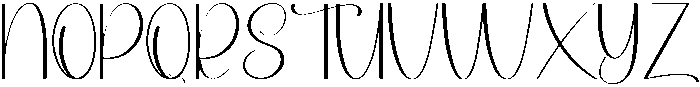 Blushing Regular otf (400) Font UPPERCASE