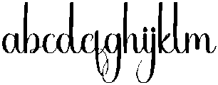 Blushing Regular otf (400) FONT
