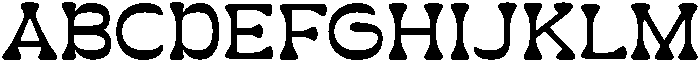 Bluumra otf (400) Font UPPERCASE