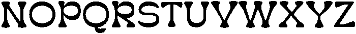 Bluumra otf (400) Font UPPERCASE