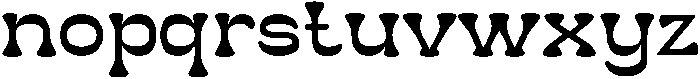 Bluumra otf (400) Font LOWERCASE