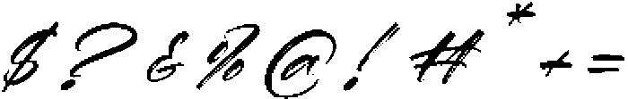 Blytthes Italic otf (400) Font OTHER CHARS