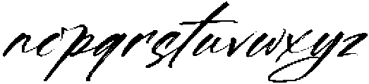 Blytthes Italic otf (400) Font LOWERCASE