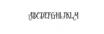 BlackPhanter.ttf Font UPPERCASE