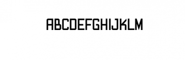 Blackrough.ttf Font UPPERCASE