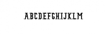 BlacktailRegular.ttf Font UPPERCASE