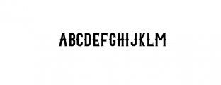 BlacktailRegular.ttf Font LOWERCASE