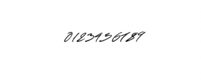 Blanc Signature.ttf Font OTHER CHARS