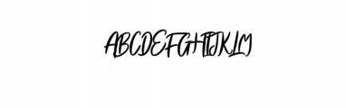 BlankCity Script Brush Font UPPERCASE