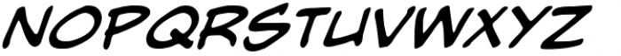 Blambot Classic Italic Font UPPERCASE