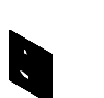 Blockograms Black Left Font LOWERCASE