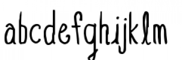 Blue Goblet Drawn Condensed Regular Font LOWERCASE