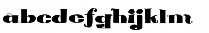 Blue Goblet Serif Black Font LOWERCASE