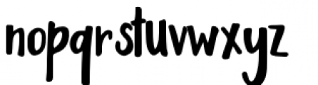 Bluegrass Font LOWERCASE