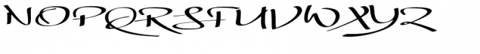 Blythe Sable Font UPPERCASE