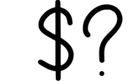 BLINKY SEASON Monoline Font Font OTHER CHARS