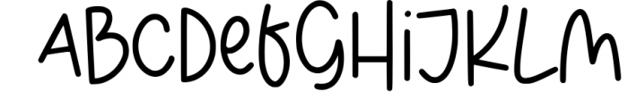 BLINKY SEASON Monoline Font Font UPPERCASE