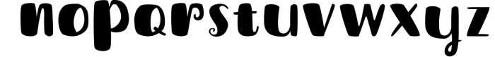 BLUSBY Font LOWERCASE