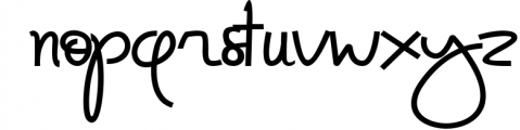 Black Ash Font LOWERCASE