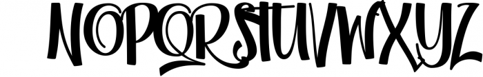 Black Octopus Font UPPERCASE