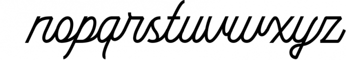 Black Roasters | Monoline Font Font LOWERCASE