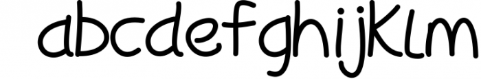 Black Rock Font LOWERCASE