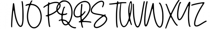 BlackfeastStylist Handwritten Font Font UPPERCASE