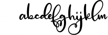 Blanely - A Script & Print Font Duo - Font Pair Font LOWERCASE