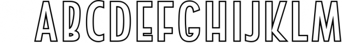 Blantyre - A New San Serif 3 Font UPPERCASE