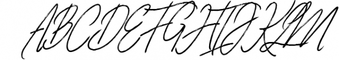 Blarrack Script & Handwritten Font Duo 1 Font UPPERCASE