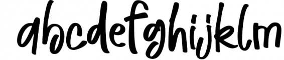 Blessed Efforts | A Fun Handwritten Font Font LOWERCASE