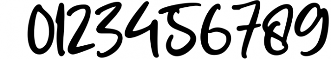 Blessing And Struggle - A Spontaneous Handwritten Font 1 Font OTHER CHARS