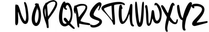 Blessing And Struggle - A Spontaneous Handwritten Font 1 Font LOWERCASE