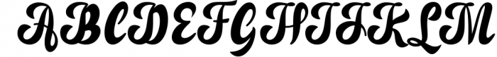 Blington Font UPPERCASE
