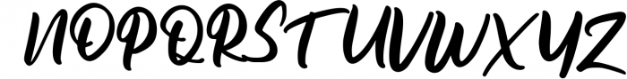 Blisia | Modern Style Script Font UPPERCASE