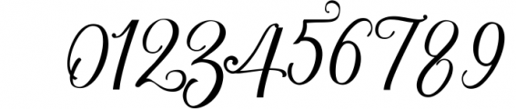 Blithen script Font OTHER CHARS
