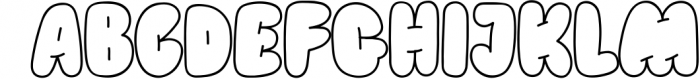 Blobber - Kids Font Font LOWERCASE