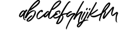 Blondey Rich Signature Script Font 1 Font LOWERCASE