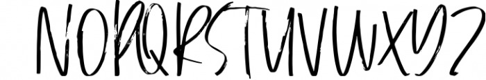 Bloomy - A Handwritten Brush Font Font UPPERCASE