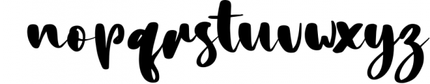 Blosty Lovely Font 1 Font LOWERCASE