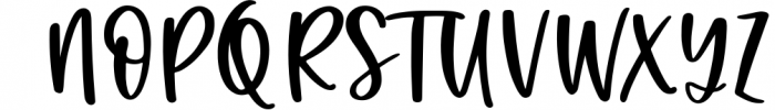 Bluebird - Handwritten Script Font Font UPPERCASE