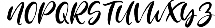 Blushing Script - SVG Font Font UPPERCASE
