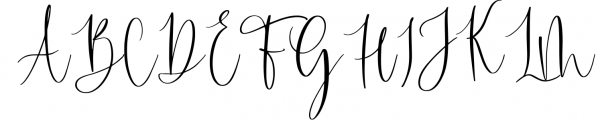 Blushyland - Modern Calligraphy Font Font UPPERCASE