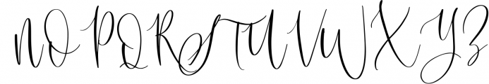 Blushyland - Modern Calligraphy Font Font UPPERCASE