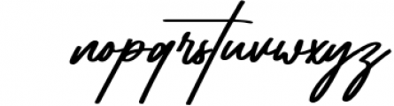 Blywoofs Signature Font Font LOWERCASE