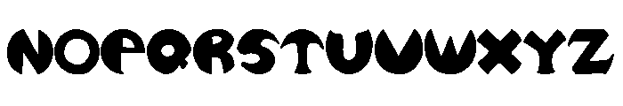 BLACKERS Font UPPERCASE