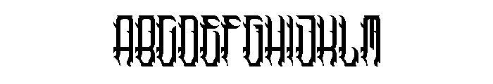 BLASTBEAT Font UPPERCASE