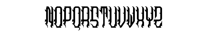 BLASTBEAT Font UPPERCASE