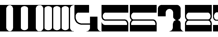 BLOCK PIE Regular Font OTHER CHARS
