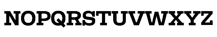 BLUE RIDGE Font LOWERCASE